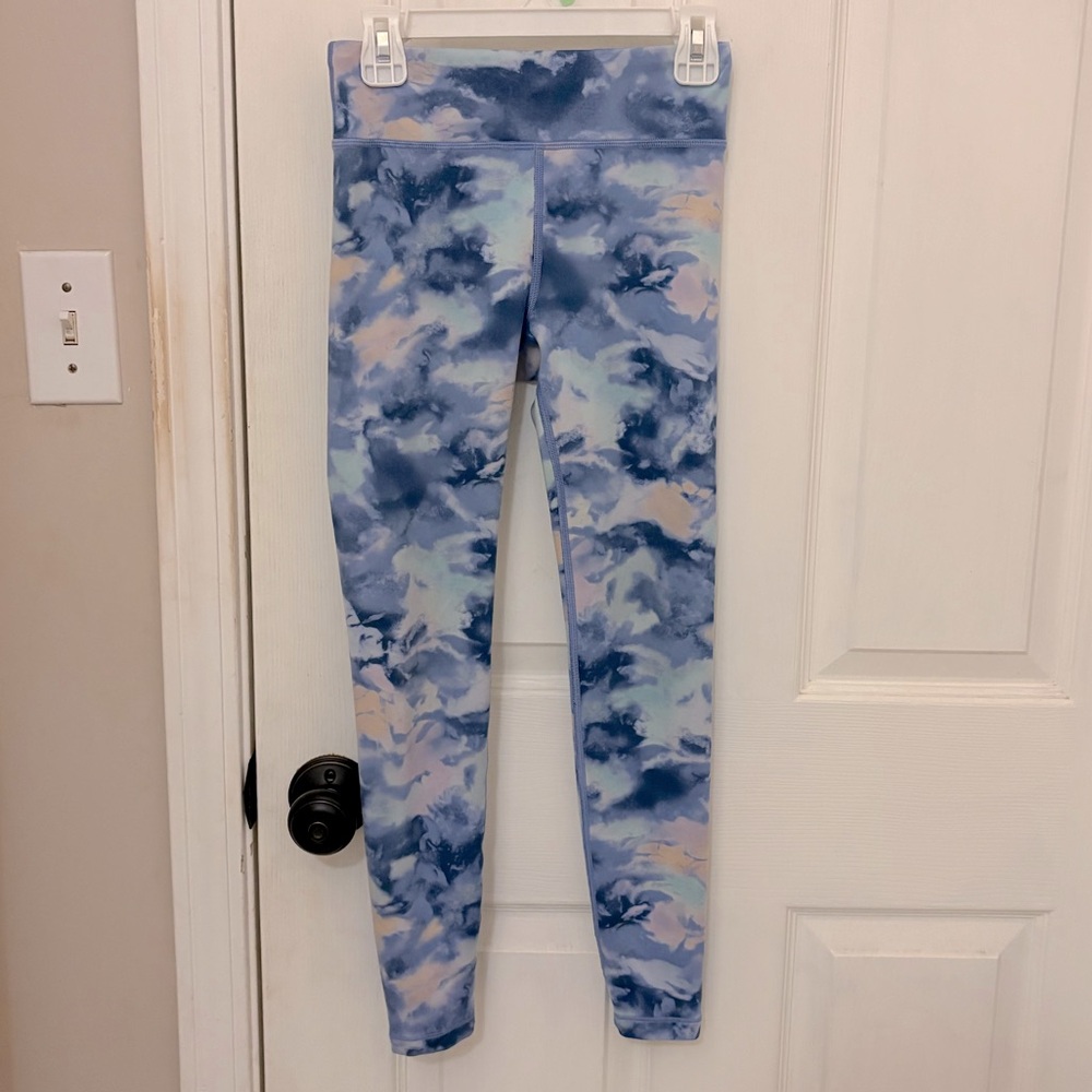 Athleta Girl High Rise Printed Chit Chat Leggings